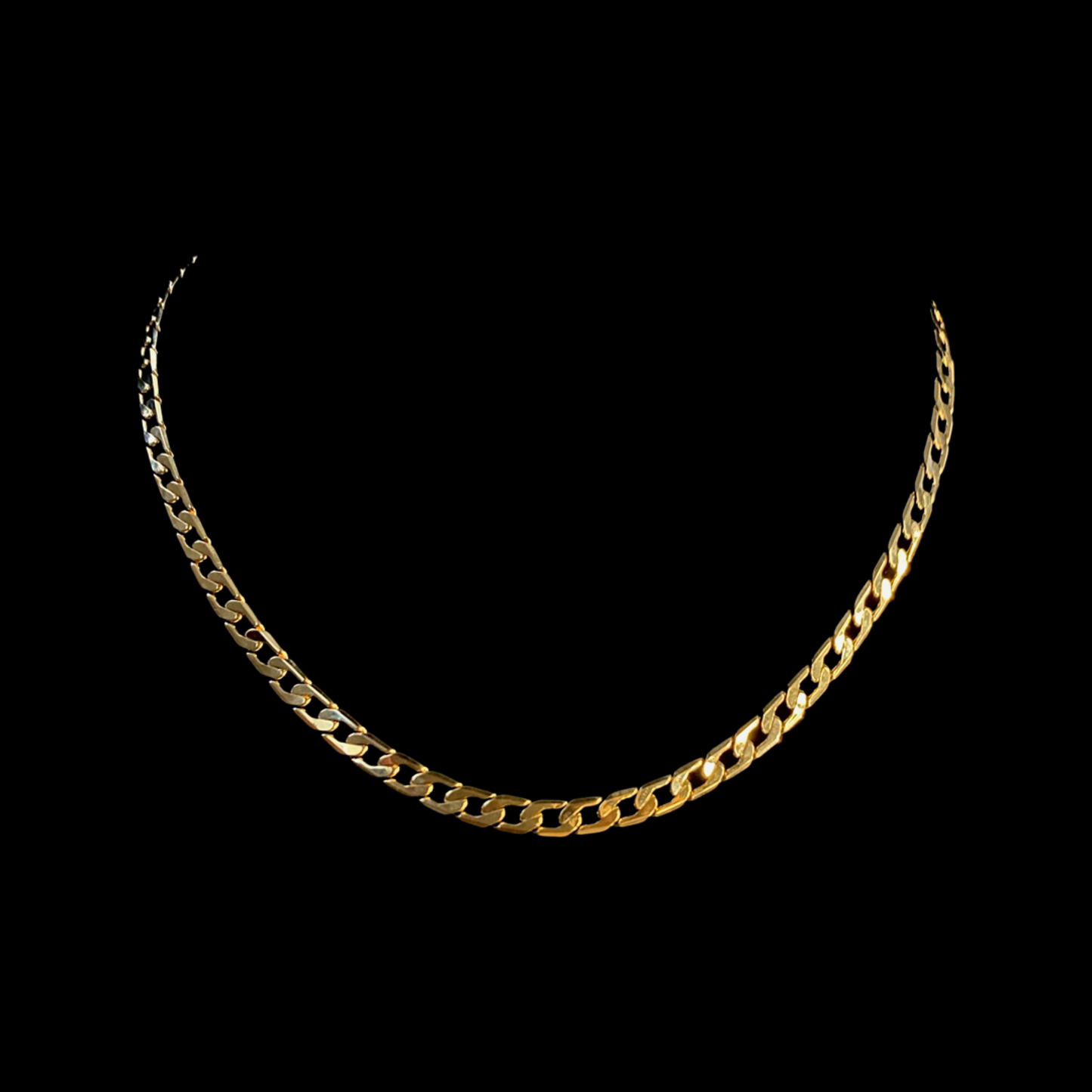 GOLD CUBAN CURB CHAIN